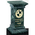 Roman Column Award - Green Marble (6"x4")